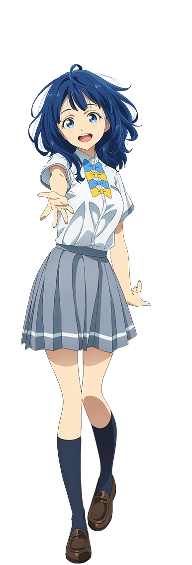 八奈见杏菜的官方校服全身立绘